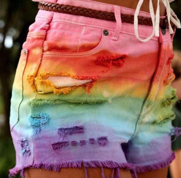 za summer only rainbow color denim classic retro american flag hiphop velvet booty shorts ladies1234247, White;black
za summer only rainbow color denim classic retro american flag hiphop velvet booty shorts ladies1234247, White;black