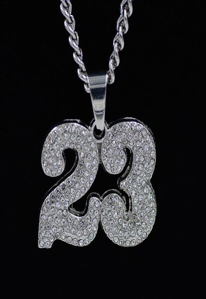 uodesign big size number 23 jersey pendant necklace gold color round cut rhinestone simulated diamonds sporting jewelry2809376, Silver
uodesign big size number 23 jersey pendant necklace gold color round cut rhinestone simulated diamonds sporting jewelry2809376, Silver