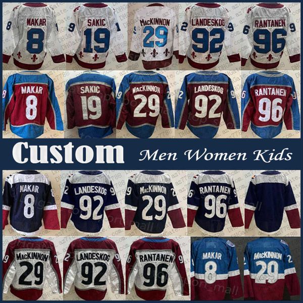 cale makar nathan mackinnon custom men women kid hockey jersey colorado avalanche gabriel landeskog mikko rantanen valeri nichushkin alexand, Black;red
cale makar nathan mackinnon custom men women kid hockey jersey colorado avalanche gabriel landeskog mikko rantanen valeri nichushkin alexand, Black;red
