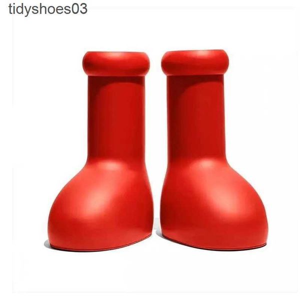 designer mschf boots big red boots men women solid high boots flat rubber boots round toe long boots, Black
designer mschf boots big red boots men women solid high boots flat rubber boots round toe long boots, Black