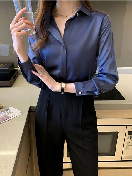 new satin women's shirt long sleeve fashion woman blouse 2023 solid female shirts and blouse basic ladies ol women clothing size s-3xl, White
new satin women's shirt long sleeve fashion woman blouse 2023 solid female shirts and blouse basic ladies ol women clothing size s-3xl, White