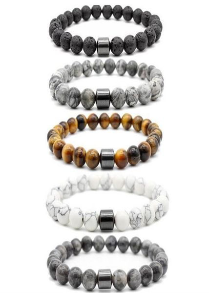 8mm natural stone lava stone turquoise tiger eye beads hematite bracelet diy glamour jewelry bracelet for women men beaded strands2599545, Black
8mm natural stone lava stone turquoise tiger eye beads hematite bracelet diy glamour jewelry bracelet for women men beaded strands2599545, Black