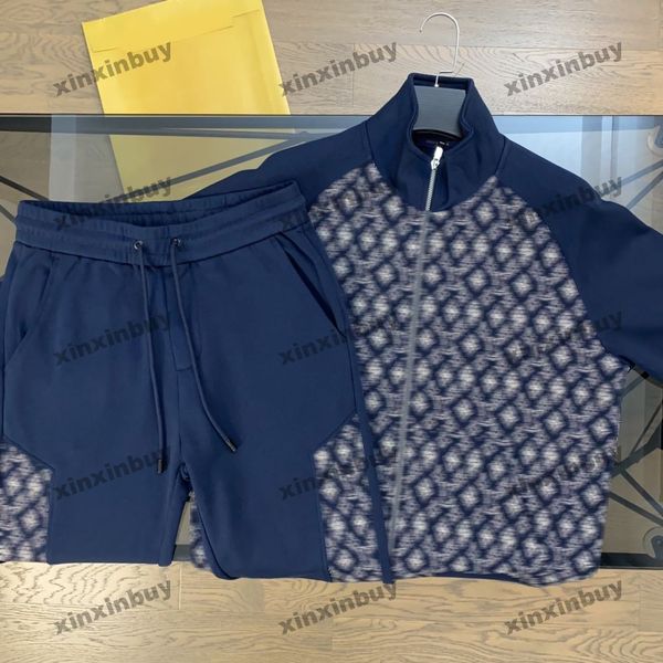 xinxinbuy men women designer sweatshirt letter jacquard panelled knitted fabric green gray blue black white brown s-xl, Black;brown
xinxinbuy men women designer sweatshirt letter jacquard panelled knitted fabric green gray blue black white brown s-xl, Black;brown