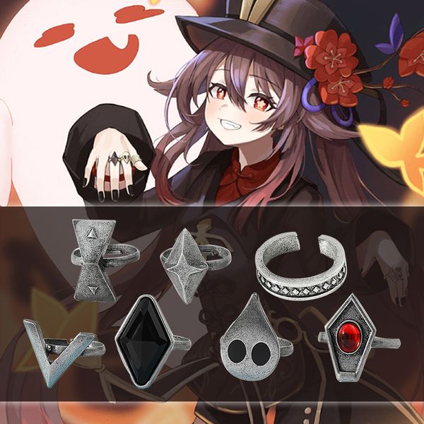 wedding rings game genshin impact hu tao ring props hutao cosplay finger rings vintage jewelry halloween carnival costume accessories with b, Slivery;golden
wedding rings game genshin impact hu tao ring props hutao cosplay finger rings vintage jewelry halloween carnival costume accessories with b, Slivery;golden
