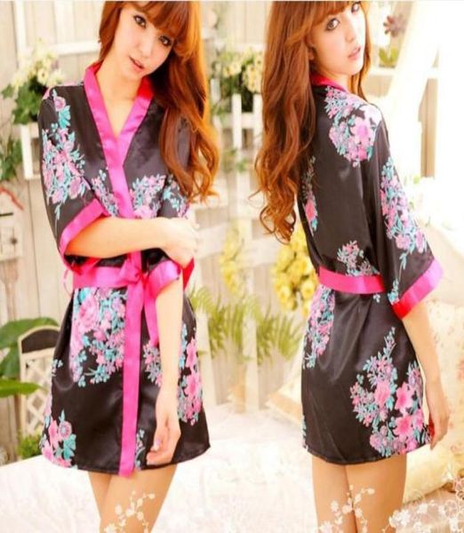 women lady silk sleepwear underwear lingerie uniform role play kimono cosplay pajamas nighty nightrobe bathrobe with belt ap8787381, Black;red
women lady silk sleepwear underwear lingerie uniform role play kimono cosplay pajamas nighty nightrobe bathrobe with belt ap8787381, Black;red