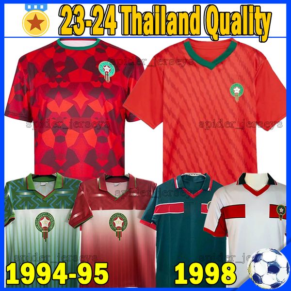 xxxl 4xl 2023 retro morocco soccer jerseys 1994 95 98 ziyech long sleeve uniforms africa hakimi boufal fajr munir ait hadji abrami bennasser, Black;yellow
xxxl 4xl 2023 retro morocco soccer jerseys 1994 95 98 ziyech long sleeve uniforms africa hakimi boufal fajr munir ait hadji abrami bennasser, Black;yellow