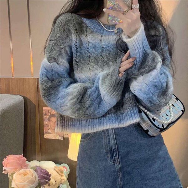 autumn and winter style retro japanese lazy sweater korean versatile design loose outer wear trend, White;black
autumn and winter style retro japanese lazy sweater korean versatile design loose outer wear trend, White;black