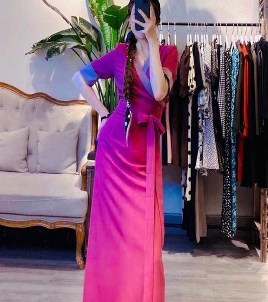 ethnic clothing traditional women tibetan robe gown summer ladies slim party dress chinese style girl stage show costumes performa3123624, Red
ethnic clothing traditional women tibetan robe gown summer ladies slim party dress chinese style girl stage show costumes performa3123624, Red