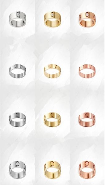 1pieces luxury designer jewelry women ring 18k gold titanium steel engagement for wedding rings sets with original bag4070134, Silver
1pieces luxury designer jewelry women ring 18k gold titanium steel engagement for wedding rings sets with original bag4070134, Silver