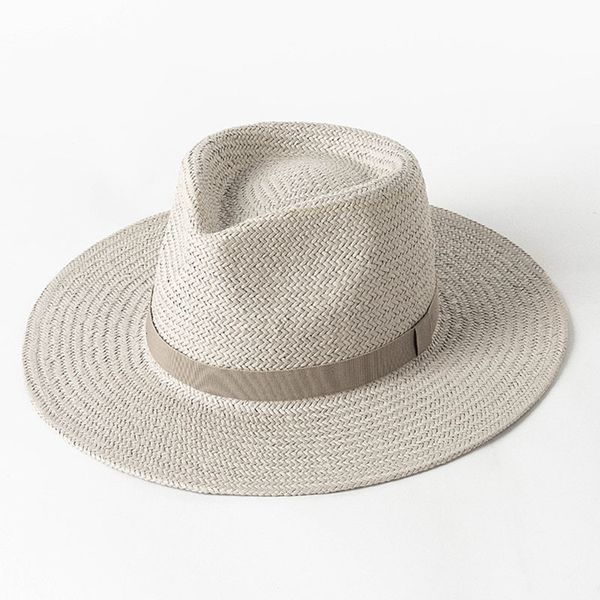 wide brim hats bucket 2023 plain band panama straw for women summer beach sun hat funeral church derby fedora cap upf50 230831, Blue;gray
wide brim hats bucket 2023 plain band panama straw for women summer beach sun hat funeral church derby fedora cap upf50 230831, Blue;gray