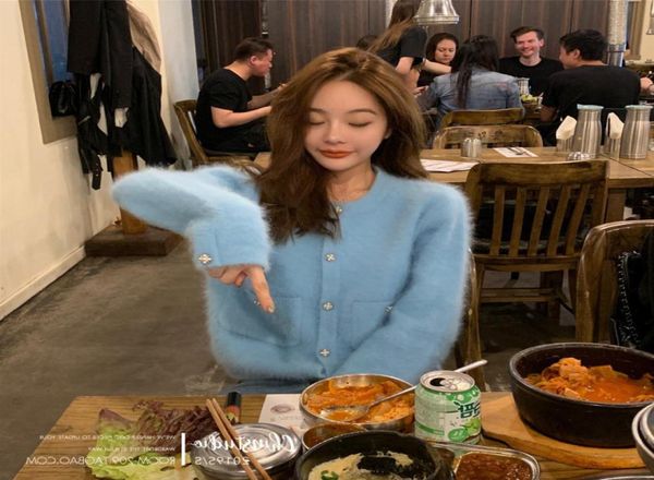 2020 new women039s oneck long sleeve solid color soft mohair wool knitted sweater cardigan coat casacos sml2144759, White;black
2020 new women039s oneck long sleeve solid color soft mohair wool knitted sweater cardigan coat casacos sml2144759, White;black