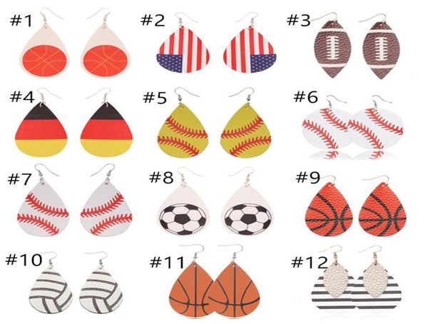fashion sports styles pu leather droplet shape earrings vintage baseball football america national flag earring kids jewelry t10c04669168, Red;brown
fashion sports styles pu leather droplet shape earrings vintage baseball football america national flag earring kids jewelry t10c04669168, Red;brown
