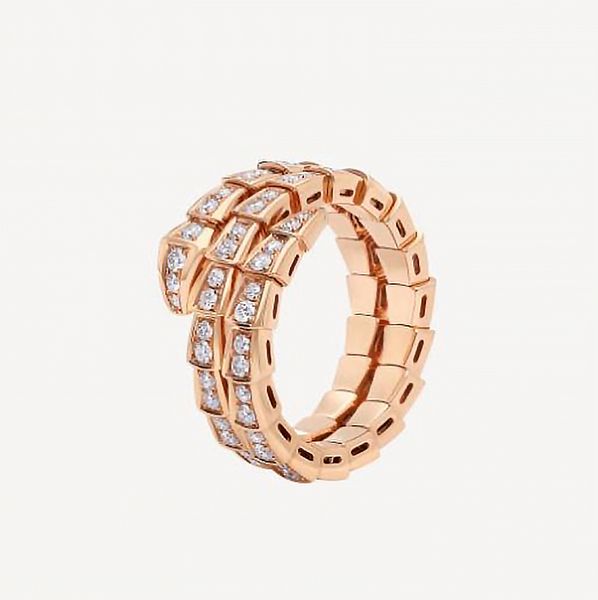 gold rings designer diamond snake rose gold silver ring classic bone temperament microinlay jewelry gift accessories
gold rings designer diamond snake rose gold silver ring classic bone temperament microinlay jewelry gift accessories