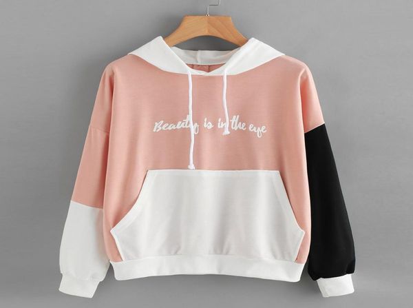 fashion2019 luxury women girls patchwork letters hoodies cute sweatshirts long sleeve hooded pullover oversized hoodie6258344, Black
fashion2019 luxury women girls patchwork letters hoodies cute sweatshirts long sleeve hooded pullover oversized hoodie6258344, Black