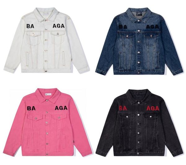 paris designer men039s jackets classic cola ba denim jacket women trend chest embroidered lettering dress8679706, Black;brown
paris designer men039s jackets classic cola ba denim jacket women trend chest embroidered lettering dress8679706, Black;brown