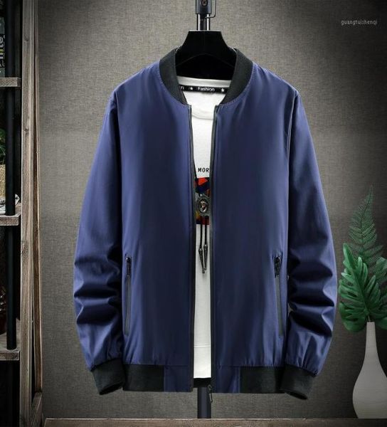 s7xl 2021 spring autumn men039s jacket baseball collar slim fit waterproof casual bomber male zipper coat solid colors jacke6402277, Black;brown
s7xl 2021 spring autumn men039s jacket baseball collar slim fit waterproof casual bomber male zipper coat solid colors jacke6402277, Black;brown