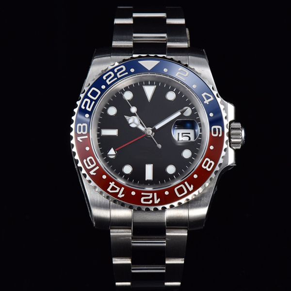 real clean c factory luxury watches mens watch silver case red&blue ceramic bezel gmt ii 40mm 904l men watches 126715 cal eta3285 movement s, Slivery;brown
real clean c factory luxury watches mens watch silver case red&blue ceramic bezel gmt ii 40mm 904l men watches 126715 cal eta3285 movement s, Slivery;brown