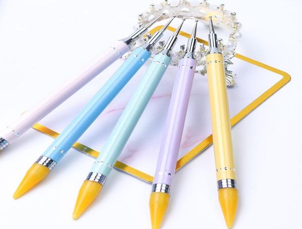 professional doubleheaded nail dispensing pen manicure wax rhinestone pencil nail picking bead painting nail art tool3558645, Silver
professional doubleheaded nail dispensing pen manicure wax rhinestone pencil nail picking bead painting nail art tool3558645, Silver