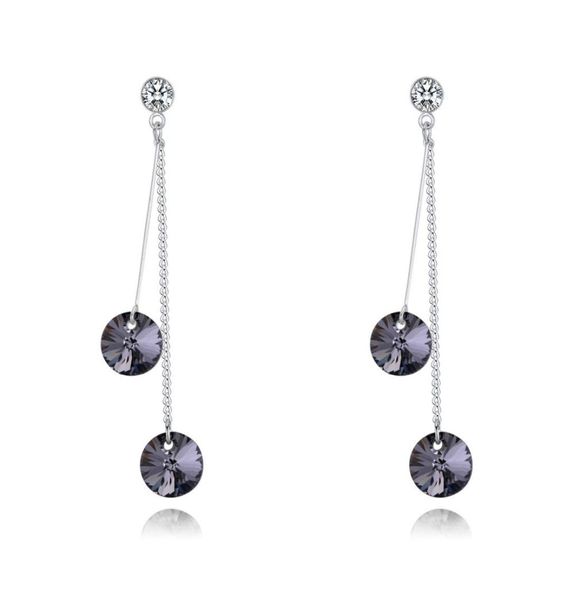 tassel dangle earrings brincos romantic blue crystal pendant earrings crystal from rovski2535947, Silver
tassel dangle earrings brincos romantic blue crystal pendant earrings crystal from rovski2535947, Silver