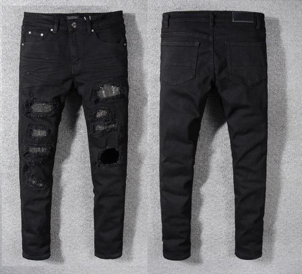 21ss mens jeans distressed motorcycle biker jean rock skinny slim ripped hole letter brand hip hop denim pants6583142, Blue
21ss mens jeans distressed motorcycle biker jean rock skinny slim ripped hole letter brand hip hop denim pants6583142, Blue