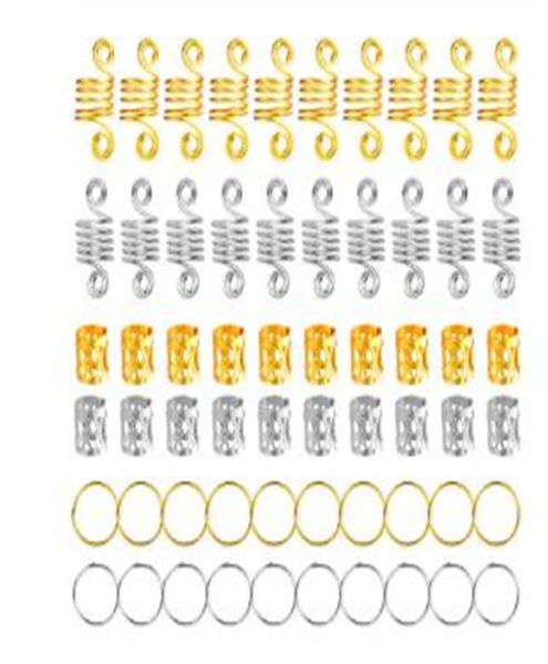 silver gold metal hair ring 60 pcs tube beads african hair braid jewelry accessories dreadlocks decor beads for women and k3246261, Golden;silver
silver gold metal hair ring 60 pcs tube beads african hair braid jewelry accessories dreadlocks decor beads for women and k3246261, Golden;silver
