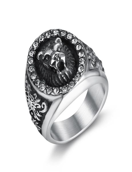 vintage lion ring men titanium white punk finger fashion stainless steel jewelry accessories rock seal rings party gifts7977887, Golden;silver
vintage lion ring men titanium white punk finger fashion stainless steel jewelry accessories rock seal rings party gifts7977887, Golden;silver