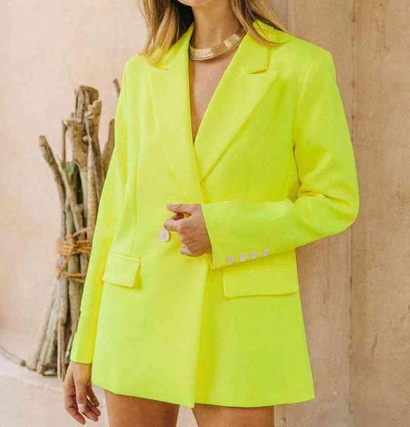 loose casual chic neon yellow blazers for women fashion allmatch coats temperament office lady female spring 2105253032217, White;black
loose casual chic neon yellow blazers for women fashion allmatch coats temperament office lady female spring 2105253032217, White;black