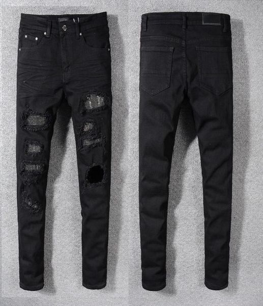 21ss mens jeans distressed motorcycle biker jean rock skinny slim ripped hole letter brand hip hop denim pants4710687, Blue
21ss mens jeans distressed motorcycle biker jean rock skinny slim ripped hole letter brand hip hop denim pants4710687, Blue