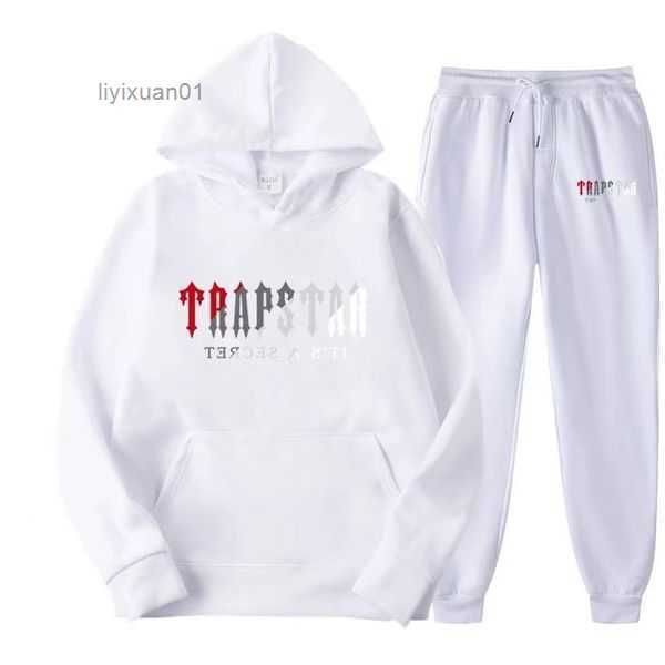 tracksuit trapstars brand printed sportswear men's t shirts 16 colors warm two pieces set loose hoodie sweatshirt pants jogging sweate, Black
tracksuit trapstars brand printed sportswear men's t shirts 16 colors warm two pieces set loose hoodie sweatshirt pants jogging sweate, Black