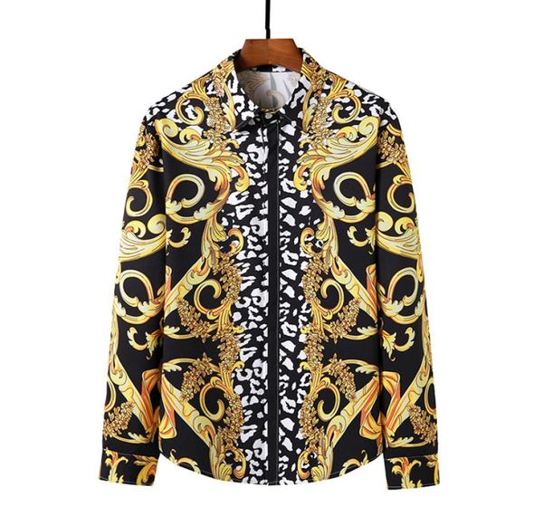 mens luxury floral jacquard print shirt 2021 brand long sleeve dress shirt men baroque wedding prom party social shirts male xxl c1745429, White;black
mens luxury floral jacquard print shirt 2021 brand long sleeve dress shirt men baroque wedding prom party social shirts male xxl c1745429, White;black