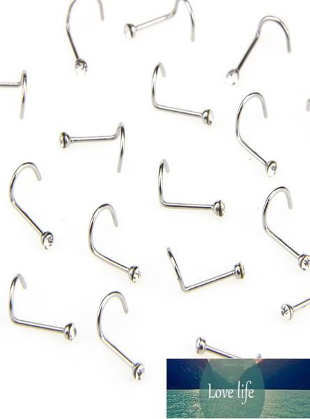 20pcslot stainless steel crystal rhinestone nose studs hooks bar pin nose rings body piercing jewelry for women6270806, Golden;silver
20pcslot stainless steel crystal rhinestone nose studs hooks bar pin nose rings body piercing jewelry for women6270806, Golden;silver