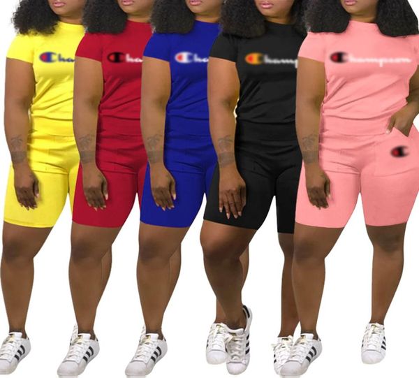 champions women two piece outfits designer letter print tracksuit short sleeve t shirt pocket pant shorts set sports suits red pin3300372, Gray
champions women two piece outfits designer letter print tracksuit short sleeve t shirt pocket pant shorts set sports suits red pin3300372, Gray