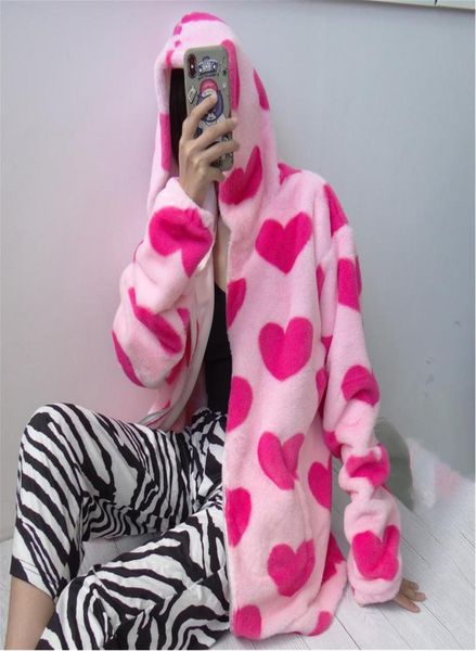 women's hoodies & sweatshirts harajuku heart-shaped print psh pink y2k jacket winter clothing oversized long sleeve zip up hoodie coat, Black
women's hoodies & sweatshirts harajuku heart-shaped print psh pink y2k jacket winter clothing oversized long sleeve zip up hoodie coat, Black