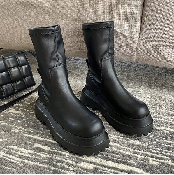 women long boots women's mid calf shoes chunky heel autumn winter woman designer platform boots fashion ladies footwear 35-40, Black
women long boots women's mid calf shoes chunky heel autumn winter woman designer platform boots fashion ladies footwear 35-40, Black