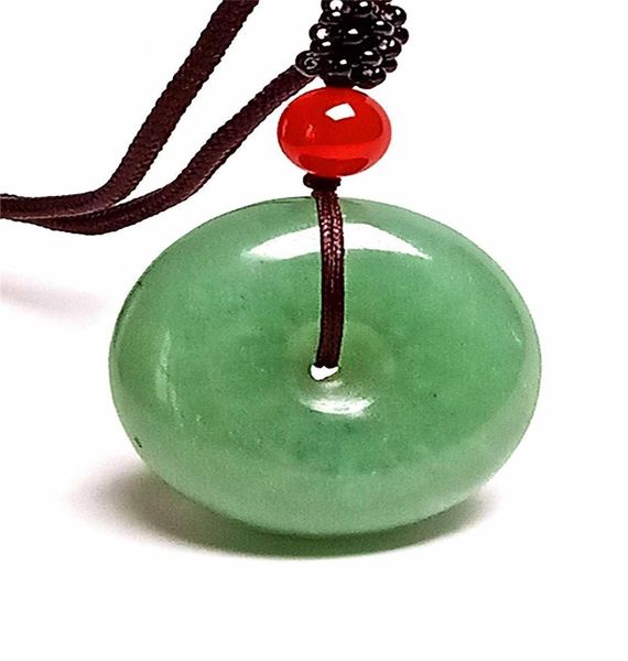 women mens rope natural india green jade gemstone donut pendant necklace6718268, Silver
women mens rope natural india green jade gemstone donut pendant necklace6718268, Silver
