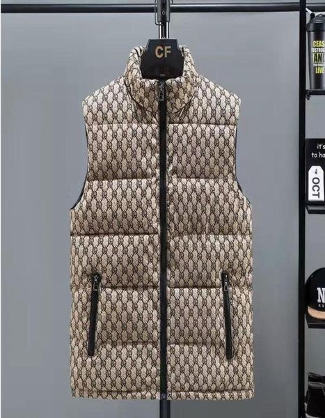 luxury fashion mens jacket sleeveless vest spring thermal soft vests casual coats male cotton men039s coat thicken waistcoat1062878, Black;white 
luxury fashion mens jacket sleeveless vest spring thermal soft vests casual coats male cotton men039s coat thicken waistcoat1062878, Black;white