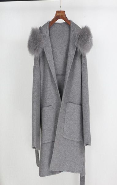 oftbuy 2020 real fur coat winter jacket women loose natural fur collar cashmere wool blends outerwear streetwear oversize9986108, Black
oftbuy 2020 real fur coat winter jacket women loose natural fur collar cashmere wool blends outerwear streetwear oversize9986108, Black
