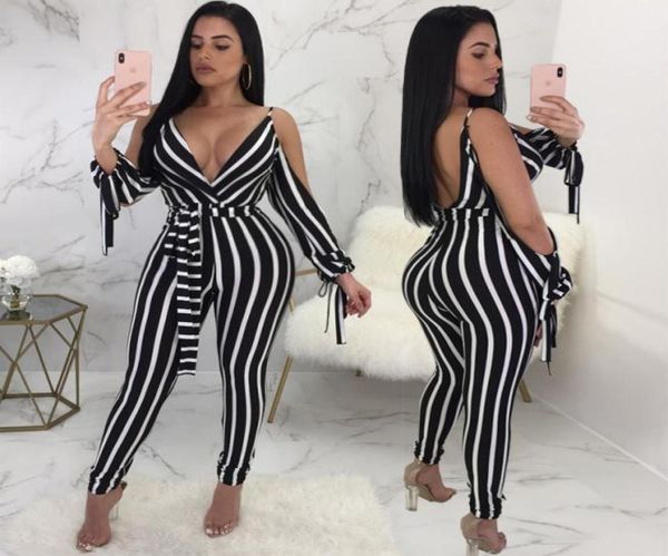striped jumpsuit women bodycon jumpsuit summer deep v neck high split sleeve backless pants clubwear party jumpsuits romper6401030, Black;white
striped jumpsuit women bodycon jumpsuit summer deep v neck high split sleeve backless pants clubwear party jumpsuits romper6401030, Black;white
