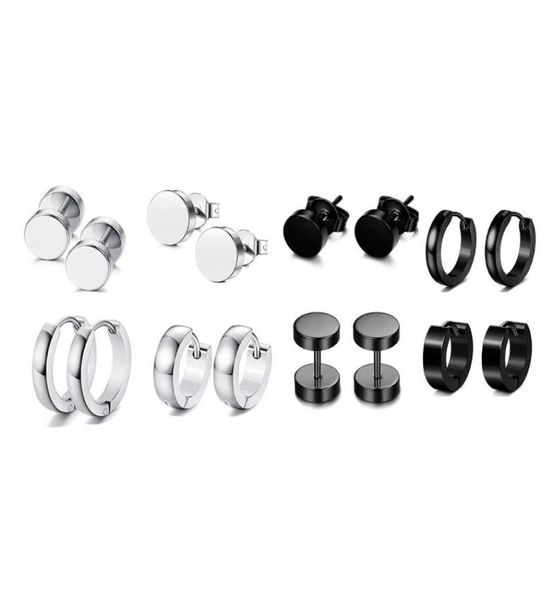 stud x7af 4 pairsset stainless steel punk earrings hip hop rock gothic ear studs women men jewelry gifts8237966, Golden;silver
stud x7af 4 pairsset stainless steel punk earrings hip hop rock gothic ear studs women men jewelry gifts8237966, Golden;silver