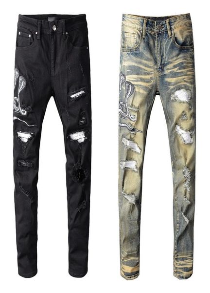 famous mens designer skinny slim elastic denim pant fit biker jean fashion zipper ripped pants casual trousers2718446, Blue
famous mens designer skinny slim elastic denim pant fit biker jean fashion zipper ripped pants casual trousers2718446, Blue
