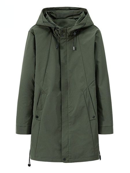 men's trench coats men hooded windbreaker casual handsome windproof coat spring autumn mid length jacket 230831, Tan;black
men's trench coats men hooded windbreaker casual handsome windproof coat spring autumn mid length jacket 230831, Tan;black