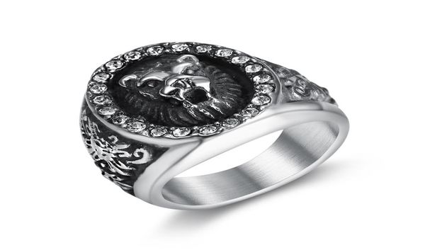 vintage lion ring men titanium white punk finger fashion stainless steel jewelry accessories rock seal rings party gifts1167091, Golden;silver
vintage lion ring men titanium white punk finger fashion stainless steel jewelry accessories rock seal rings party gifts1167091, Golden;silver