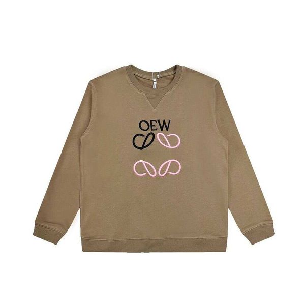cotton sweatshirt loe designer sweater men's long sleeve tshirt 3d embroidered pullover coat men women sweaters necklace hoodie, Black
cotton sweatshirt loe designer sweater men's long sleeve tshirt 3d embroidered pullover coat men women sweaters necklace hoodie, Black