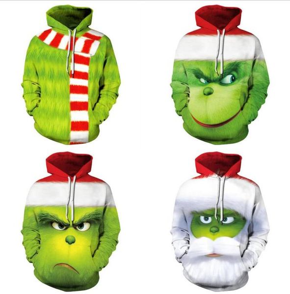 fashion men women 3d green monster grinch mascot hoodie grinch sweatshirt casual long sleeve christmas hoodies loose size s51007005, Black
fashion men women 3d green monster grinch mascot hoodie grinch sweatshirt casual long sleeve christmas hoodies loose size s51007005, Black