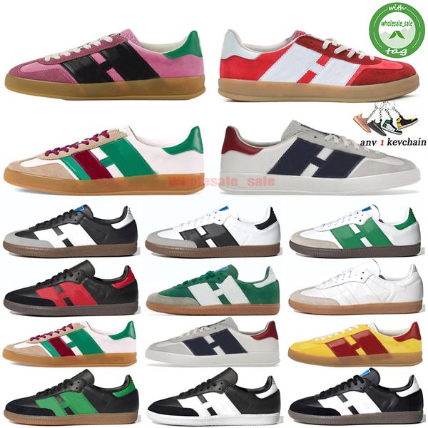 with box designer gazelle platform casual shoes men women campus sneakers indoor suede low leather pink glow vegan white gum trainers size 3, Black
with box designer gazelle platform casual shoes men women campus sneakers indoor suede low leather pink glow vegan white gum trainers size 3, Black