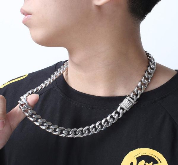 hiphop mens 203g heavyweight shiny crystals drill cz clasp stainless steel silver curb chain link necklace 15mm 226 inch4654765
hiphop mens 203g heavyweight shiny crystals drill cz clasp stainless steel silver curb chain link necklace 15mm 226 inch4654765