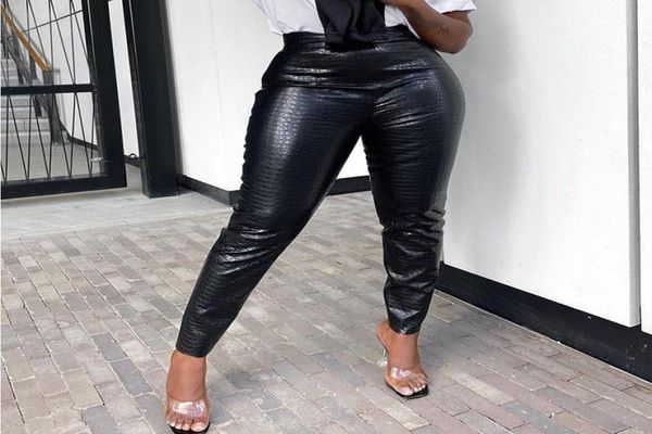 black faux pu leather pants for women skinny high waist fashion pencil pants bodycon midnight cbwear party trousers1516341, Black;white
black faux pu leather pants for women skinny high waist fashion pencil pants bodycon midnight cbwear party trousers1516341, Black;white