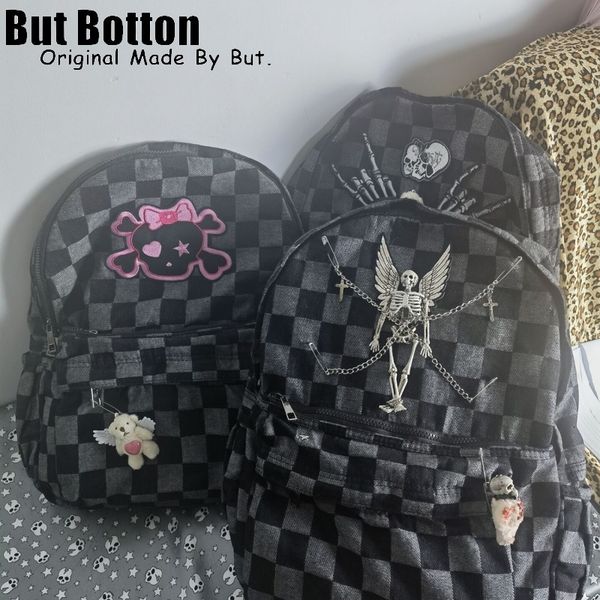 school bags men women streetwear backpack large capacity skull homestay y2k versatile girl goth punk bag student skeleton schoolbag 230831
school bags men women streetwear backpack large capacity skull homestay y2k versatile girl goth punk bag student skeleton schoolbag 230831