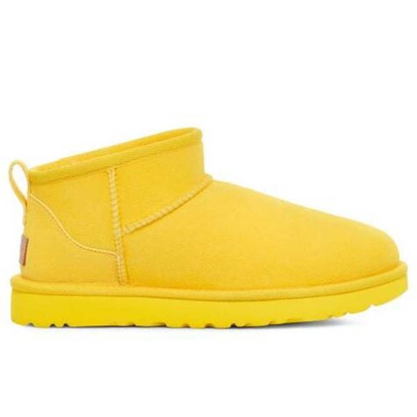 designer ugglies boots women ultra mini snow boots slipper u f22 winter new popular ankle winter plush keep warm boots antelope reindeer col, Black