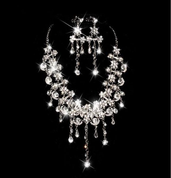 bridal jewelry necklace earrings set up for a new party dress wedding gown jewelry2245330, Slivery;golden
bridal jewelry necklace earrings set up for a new party dress wedding gown jewelry2245330, Slivery;golden